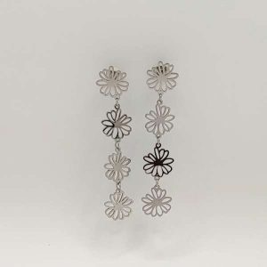 Pendientes Fiorella Silver