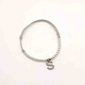 Pulsera Violetta Initial (Silver)